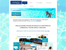 Tablet Screenshot of alimon-piscine.com